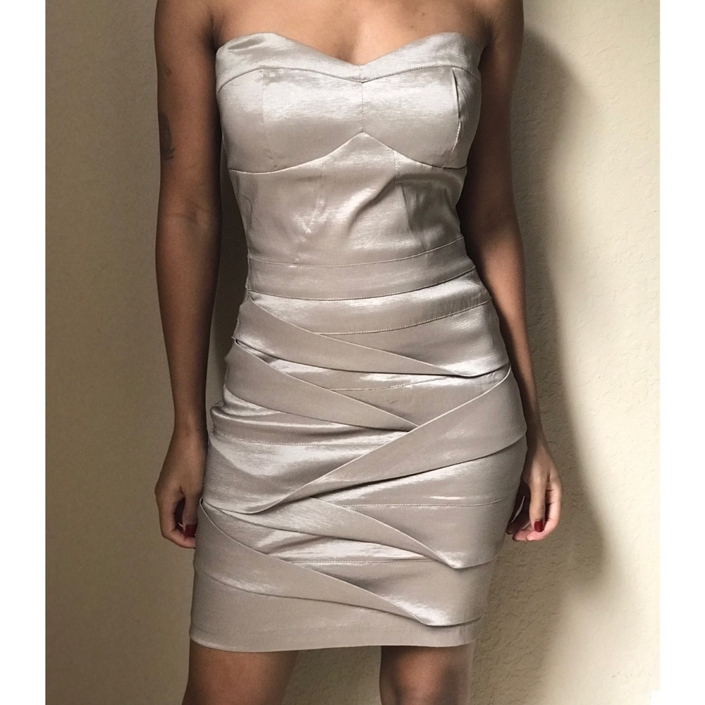 🦋 Wet Seal Champagne Dress 🦋